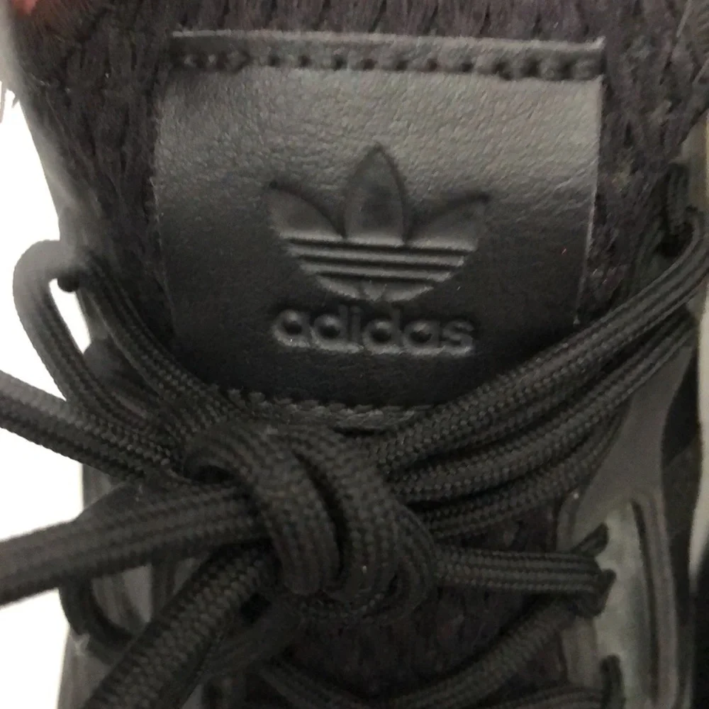 ADIDAS Zx 2K CORE BLACK WHITE RUNNING SNEAKERS MENS-BOYS SIZE 6